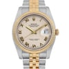 Up Close Front Facing Picture Of Rolex 116233 Stainless Steel Watch Pre Owned Condition