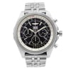 Front Full View Of Breitling A44364 Stainless Steel Watch Pre Owned Condition {Product Condition}