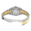 Back View Of {Caseback} Back Case And Open Stainless Steel Band Of Rolex 126333GYRO Watch Unworn Condition
