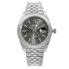 Front Full View Of Rolex 126300 Stainless Steel Watch Pre Owned Condition {Product Condition}