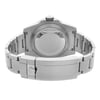 Back View Of Solid Back Case And Closed Stainless Steel Band Of Rolex 116610LV Watch Pre Owned Condition
