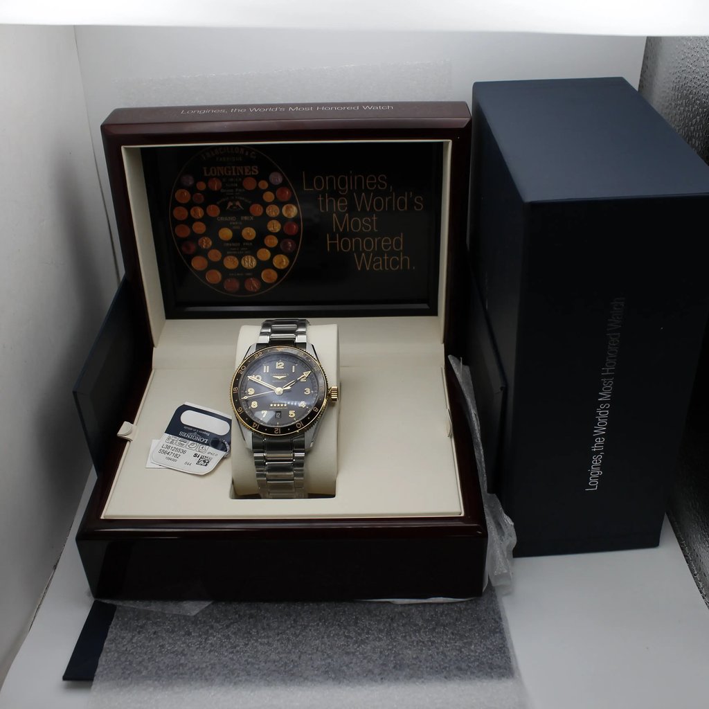 6th image of Longines Spirit Zulu Time Wristwatch, Unworn condition