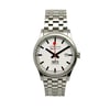 Front Full View Of Mondaine A667.30340.16SBM Stainless Steel Watch Pre Owned Condition Good
