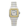 Front Full View Of Cartier W20099C4 Stainless Steel Watch Pre Owned Condition Excellent