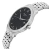 View Of Crown Facing Side Of Tissot T063.610.11.057.00 Stainless Steel Watch Display Model Condition