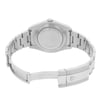 Back View Of {Caseback} Back Case And Open Stainless Steel Band Of Rolex 116334 Watch Pre Owned Condition