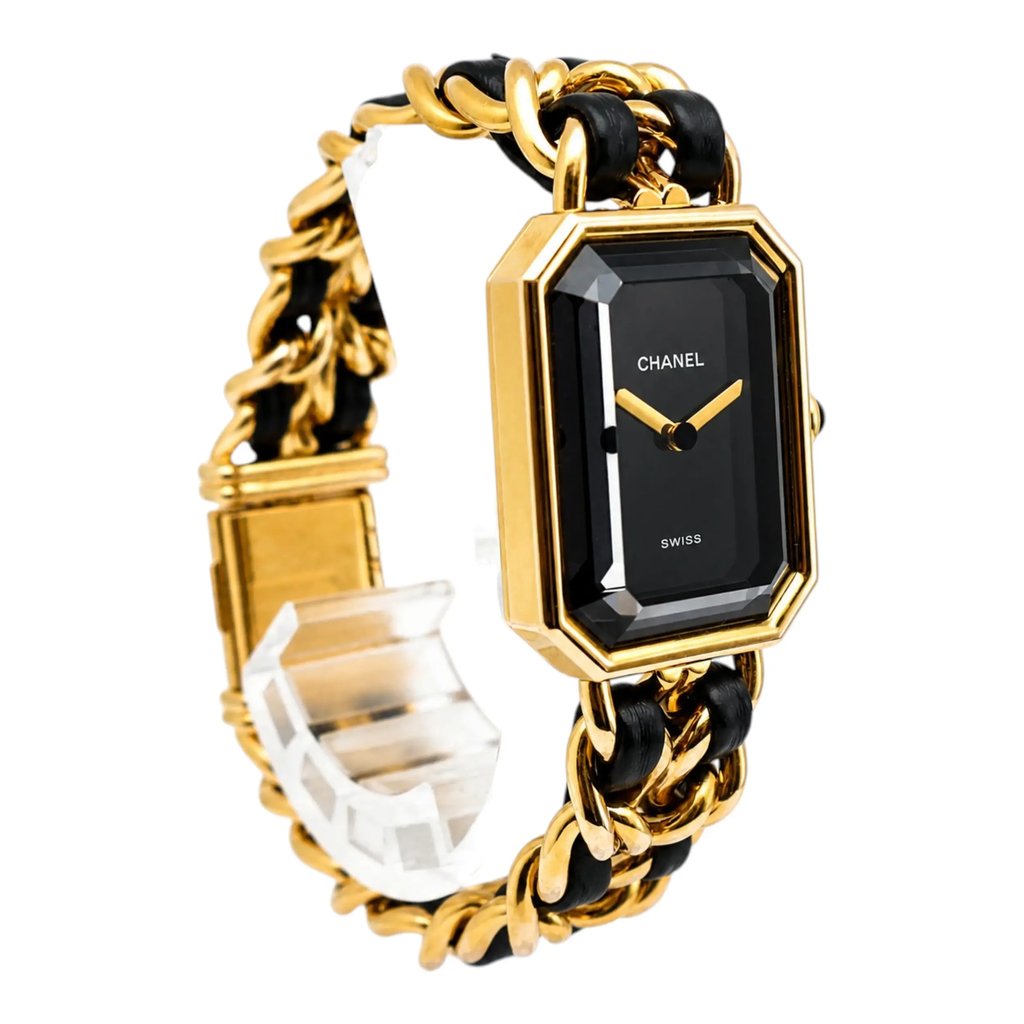 View Of Opposite Crown Facing Side Of CHANEL H0001 Stainless Steel Watch Pre Owned Condition