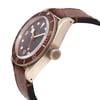 View Of Crown Facing Side Of TUDOR 79250BM Bronze Watch Pre Owned Condition