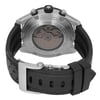 Back View Of Exhibition Back Case And Closed Rubber Band Of Montblanc 116096 Watch New With Defects Condition