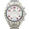 Up Close Front Facing Picture Of OMEGA 3534.79.00 Stainless Steel Watch Pre Owned Condition