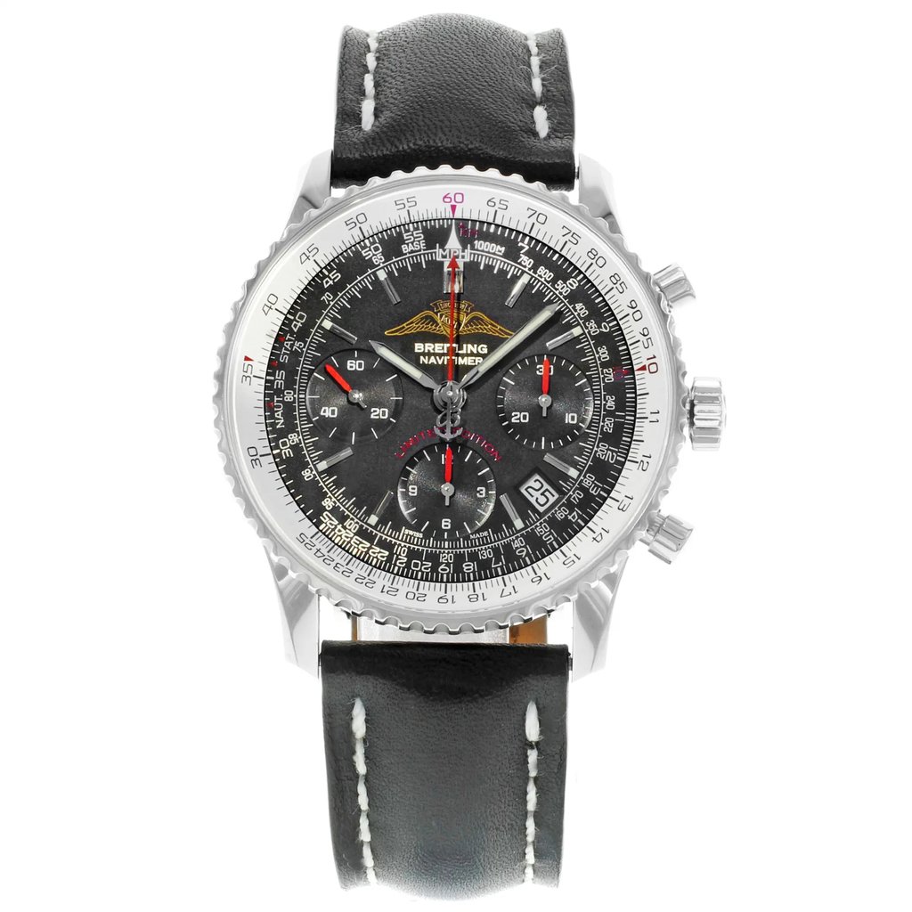 Front Full View Of Breitling A233222P/BD70-435X Stainless Steel Watch Display Model Condition {Product Condition}