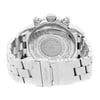 Back View Of {Caseback} Back Case And Closed Stainless Steel Band Of Breitling A1337011-C757-SS Watch Pre Owned Condition