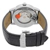 Back View Of Exhibition Back Case And Closed Leather Band Of Tissot T086.408.16.051.00 Watch Pre Owned Condition