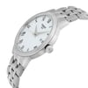 View Of Crown Facing Side Of Tissot T129.410.11.013.00 Stainless Steel Watch Display Model Condition
