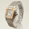 View Of Crown Facing Side Of Cartier 2423 Stainless Steel Watch Pre Owned Condition