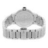 Back View Of Solid Back Case And Closed Stainless Steel Band Of RAYMOND WEIL 5932-ST-00990 Watch Display Model Condition
