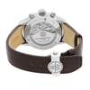 Back View Of Exhibition Back Case And Closed Leather Band Of RAYMOND WEIL 7731-SC2-65655 Watch Pre Owned Condition