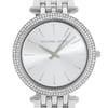 Up Close Front Facing Picture Of Michael Kors MK3190 Stainless Steel Watch New With Defects Condition