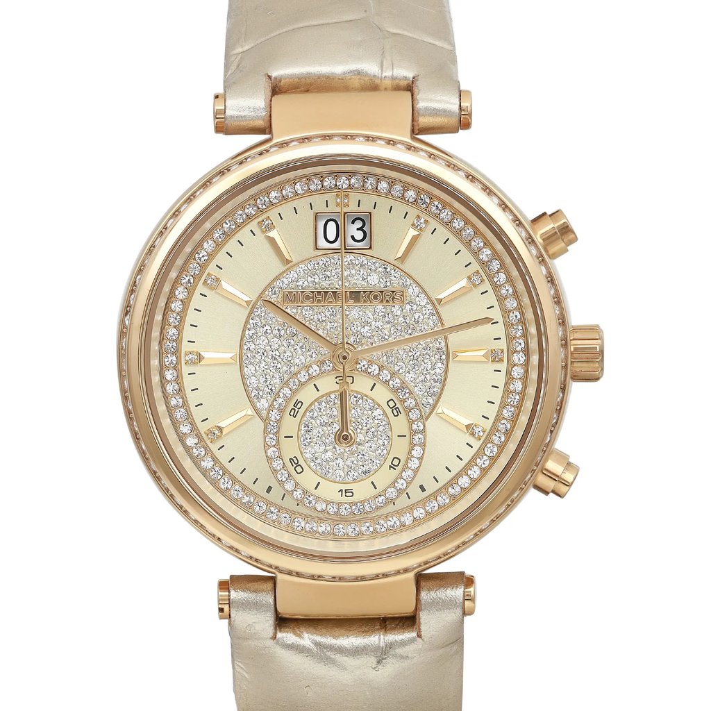 2nd image of Michael Kors Michael Kors Sawyer  Wristwatch, NewWithDefects condition