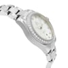 View Of Opposite Crown Facing Side Of OMEGA 231.15.34.20.55.002 Stainless Steel Watch Display Model Condition