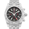 Up Close Front Facing Picture Of Breitling AB041210/BB48-384A Stainless Steel Watch Pre Owned Condition