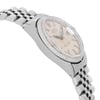 View Of Opposite Crown Facing Side Of Rolex 1601 Stainless Steel Watch Pre Owned Condition