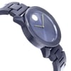 View Of Opposite Crown Facing Side Of Movado 3600444 Stainless Steel Watch Pre Owned Condition