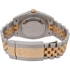 Back View Of Solid Back Case And Closed Stainless Steel,Yellow Gold Band Of Rolex 126333 Watch Pre Owned Condition