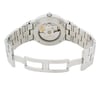 Back View Of Exhibition Back Case And Open Stainless Steel Band Of Edox 83001 Watch Pre Owned Condition