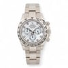 Front Full View Of Rolex 116509 White Gold Watch Pre Owned Condition {Product Condition}