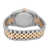 Back View Of Screwback Back Case And Closed Stainless Steel,Yellow Gold Band Of Rolex 116233 Watch Pre Owned Condition