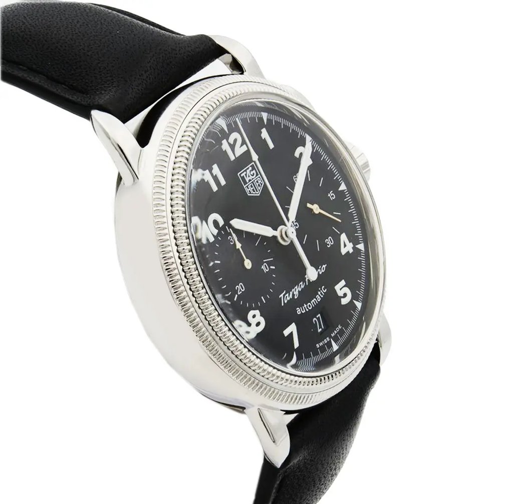 View Of Opposite Crown Facing Side Of TAG Heuer CX2110.FC6171 Stainless Steel Watch Pre Owned Condition