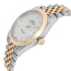 View Of Crown Facing Side Of Rolex 126303 Stainless Steel Watch Unworn Condition