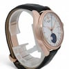 View Of Opposite Crown Facing Side Of Rolex 50535 Rose Gold Watch Pre Owned Condition