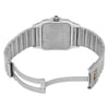 Back View Of Screwback Back Case And Open Stainless Steel,Gold Band Of Cartier 187901 Watch Pre Owned Condition