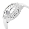 View Of Crown Facing Side Of Tissot T047.220.46.016.00 Titanium Watch Pre Owned Condition