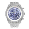 Front Full View Of Breitling A2536212/C618-970A Stainless Steel Watch Pre Owned Condition {Product Condition}