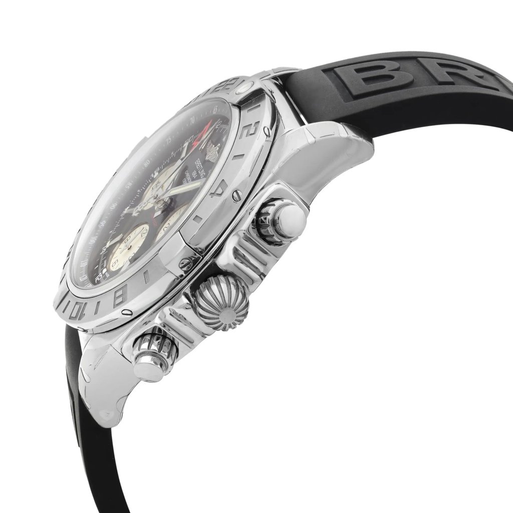 View Of Crown Facing Side Of Breitling AB042011/BB56-153S Stainless Steel Watch Unworn Condition