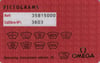 10th image of OMEGA 3581.50.00 Wristwatch, PreOwned condition