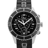Up Close Front Facing Picture Of Dior CD114317 Stainless Steel Watch Pre Owned Condition