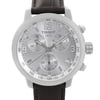 Up Close Front Facing Picture Of Tissot T055.417.16.037.00 Stainless Steel Watch Pre Owned Condition
