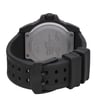Back View Of Screwback Back Case And Closed Rubber Band Of Luminox XS.3517.NQ Watch Display Model Condition