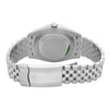 Back View Of Snap Back Case And Closed Stainless Steel Band Of Rolex 126334 Watch New Condition