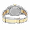 Back View Of Screwback Back Case And Closed Stainless and Solid Gold Band Of Rolex 126333 Watch Unworn Condition