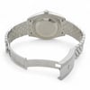 Back View Of Screwback Back Case And Open Stainless Steel Band Of Rolex 126334 Watch Pre Owned Condition