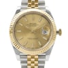 Up Close Front Facing Picture Of Rolex 126333 Stainless Steel Watch Unworn Condition