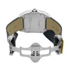 Back View Of {Caseback} Back Case And Open Leather Band Of Cartier W20072X7 Watch Pre Owned Condition