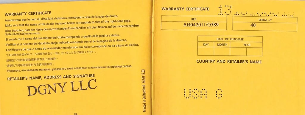  Full View Box And Documents For Breitling AB042011/Q589-437X Without watch In The Image 