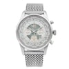 Front Full View Of Breitling AB0510U0-A732-152A Stainless Steel Watch Display Model Condition {Product Condition}