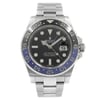 Front Full View Of Rolex 116710BLNR Stainless Steel Watch Pre Owned Condition Good